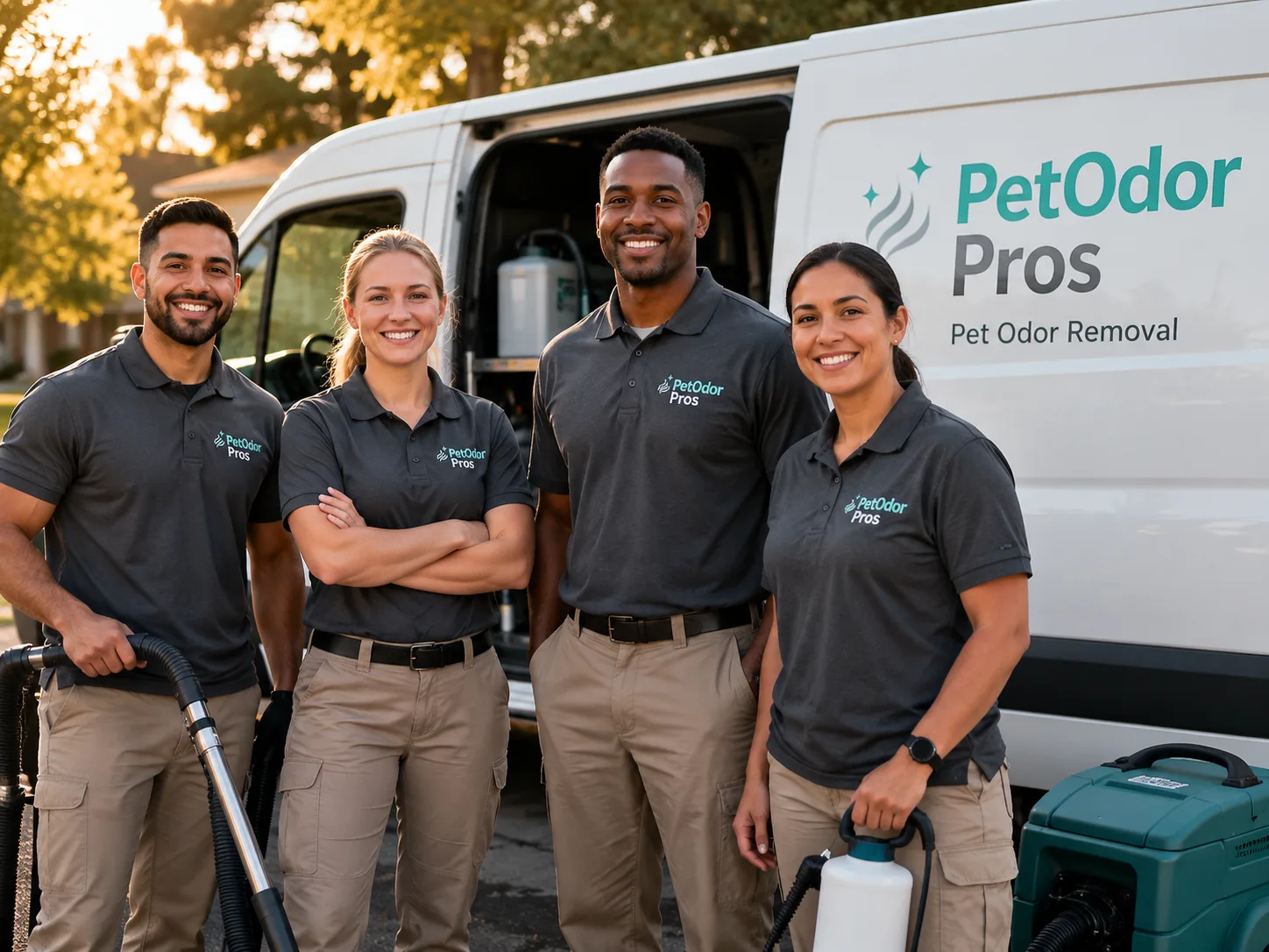 Pet Odor Removal team serving Meridian, NY